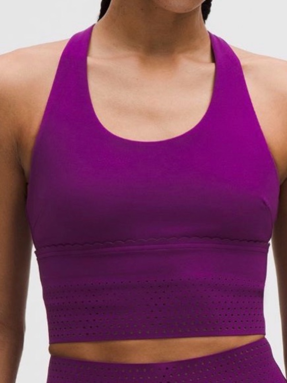Lululemon Ventilated Tennis Tank Top Ultra Plum Size S NWT